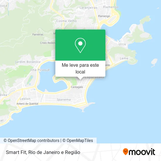 Smart Fit mapa