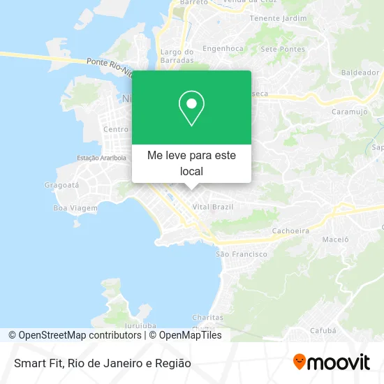 Smart Fit mapa