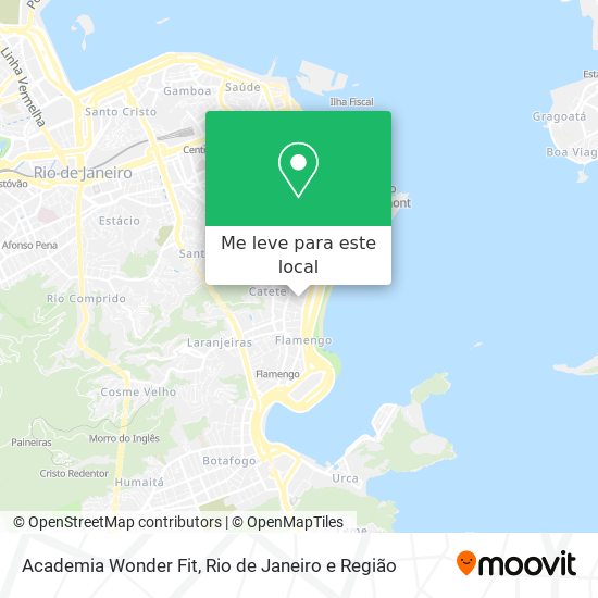 Academia Wonder Fit mapa