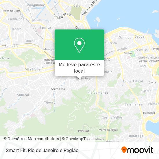 Smart Fit mapa