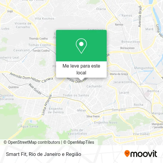 Smart Fit mapa