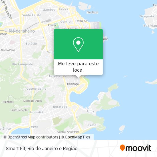 Smart Fit mapa