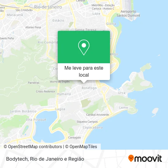 Bodytech mapa