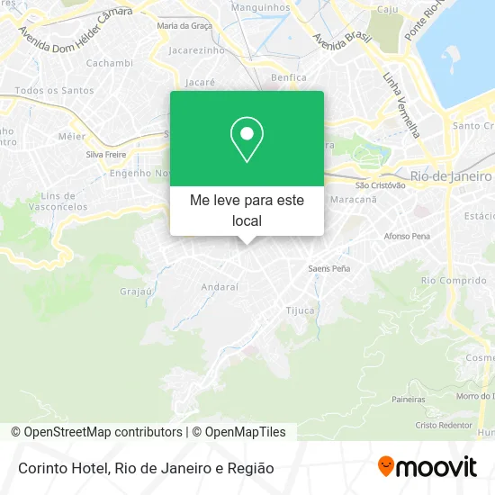Corinto Hotel mapa