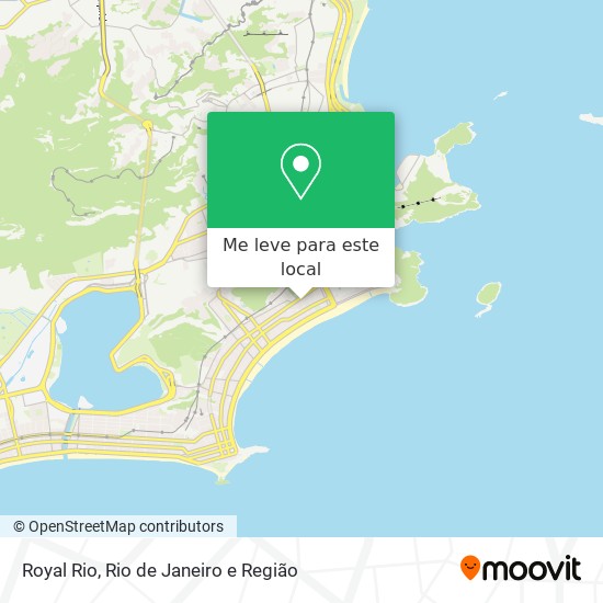 Royal Rio mapa