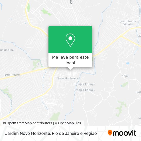 Jardim Novo Horizonte mapa