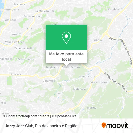 Jazzy Jazz Club mapa