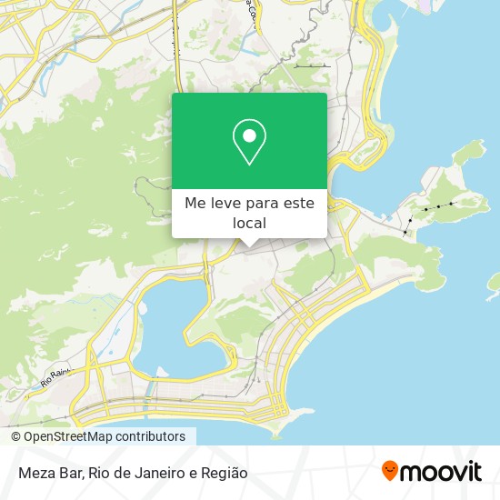 Meza Bar mapa