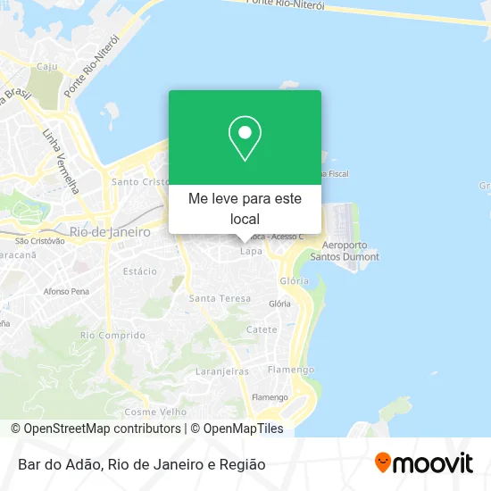 Bar do Adão mapa