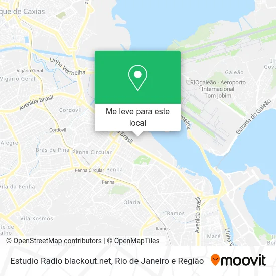 Estudio Radio blackout.net mapa