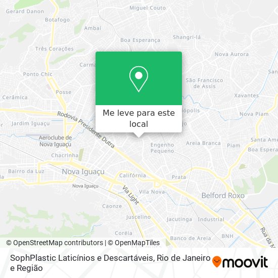 SophPlastic Laticínios e Descartáveis mapa