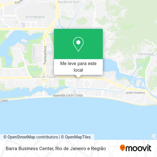 Barra Business Center mapa