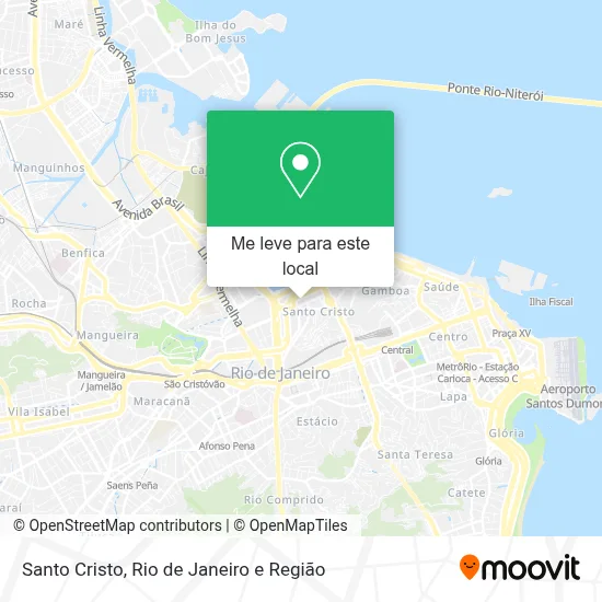 Santo Cristo mapa