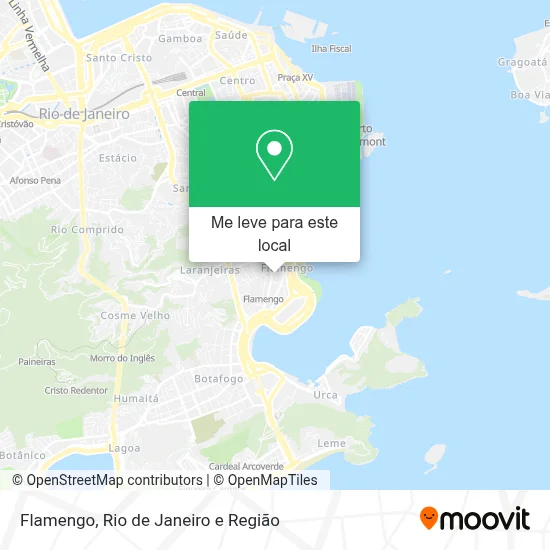 Flamengo mapa