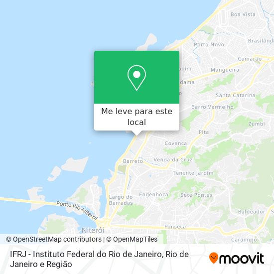 IFRJ - Instituto Federal do Rio de Janeiro mapa