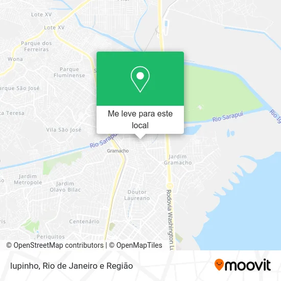lupinho mapa