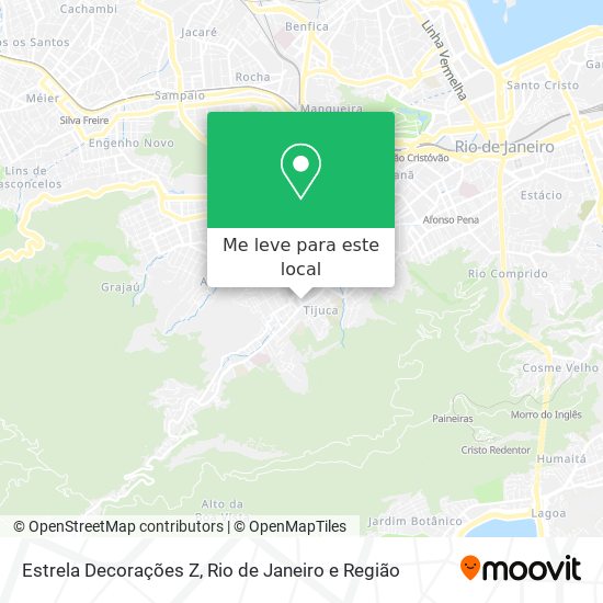 Estrela Decorações Z mapa