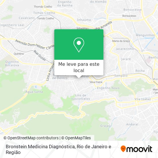 Bronstein Medicina Diagnóstica mapa