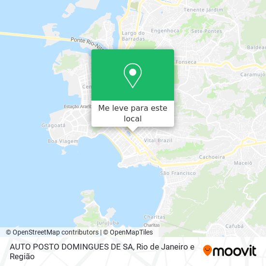 AUTO POSTO DOMINGUES DE SA mapa