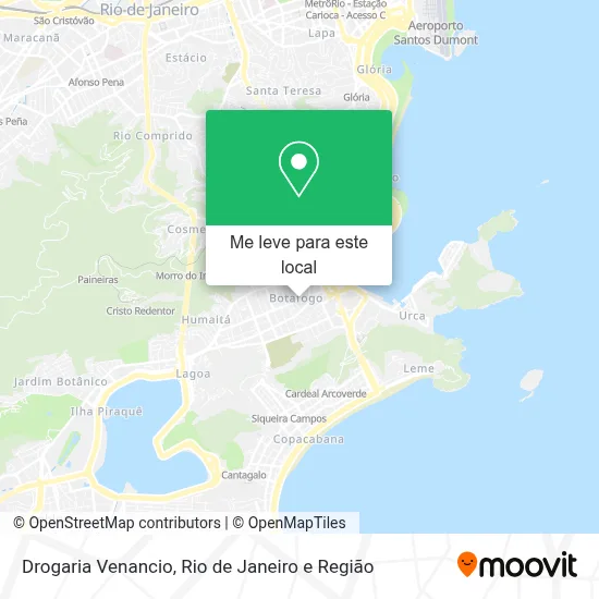 Drogaria Venancio mapa