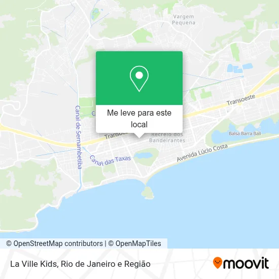 La Ville Kids mapa