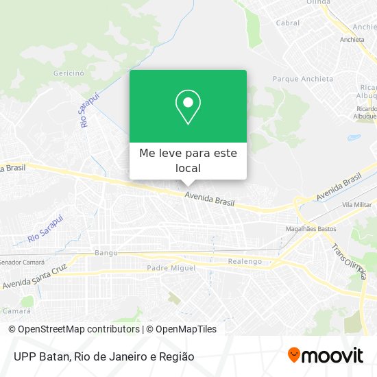 UPP Batan mapa