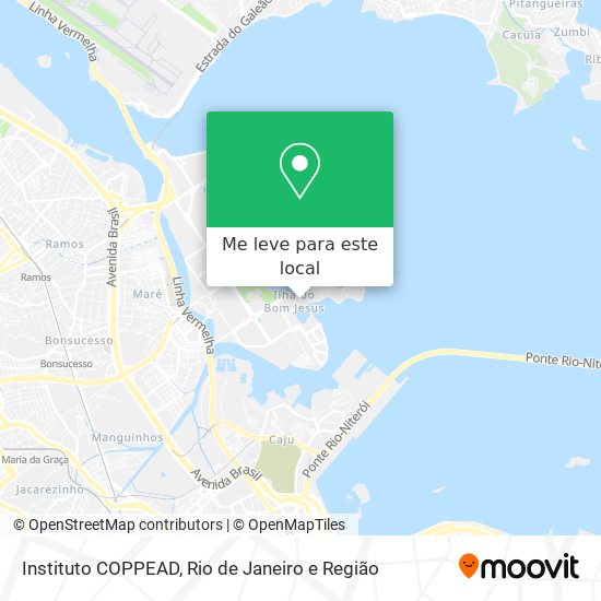 Instituto COPPEAD mapa
