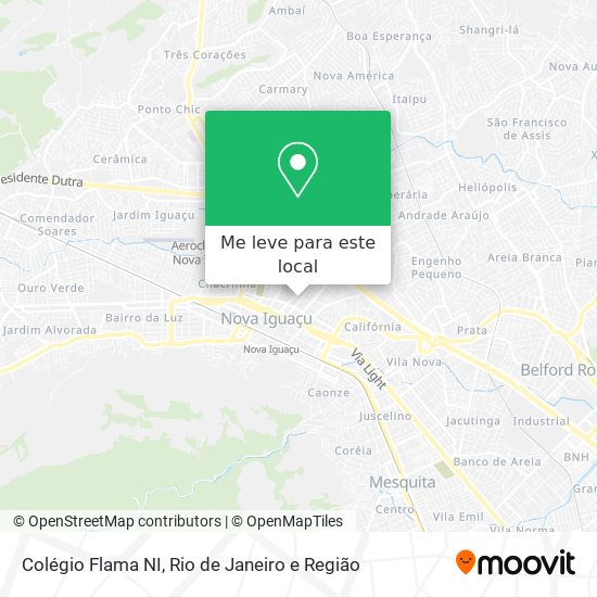 Colégio Flama NI mapa