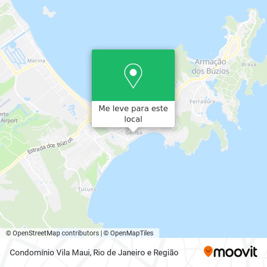 Condomínio Vila Maui mapa