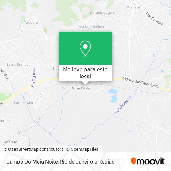 Campo Do Meia Noite mapa