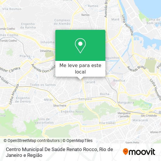 Centro Municipal De Saúde Renato Rocco mapa