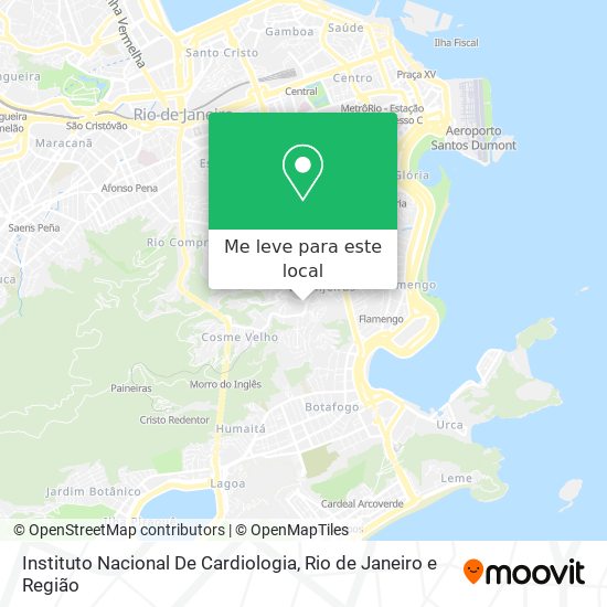 Instituto Nacional De Cardiologia mapa