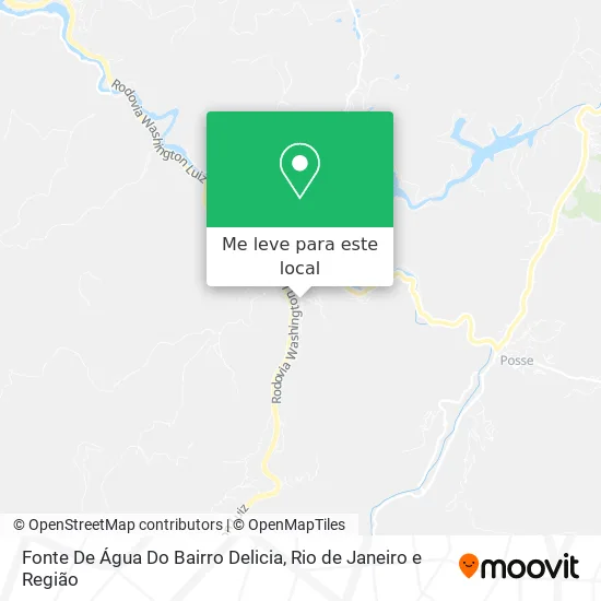 Fonte De Água Do Bairro Delicia mapa