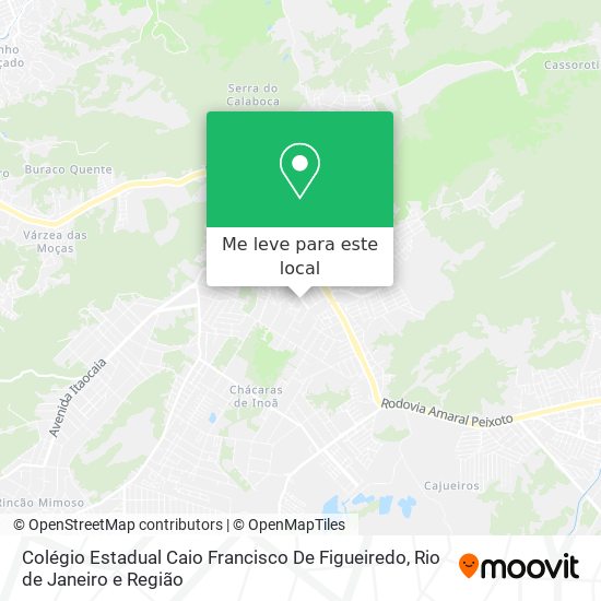 Colégio Estadual Caio Francisco De Figueiredo mapa