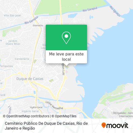 Cemitério Público De Duque De Caxias mapa