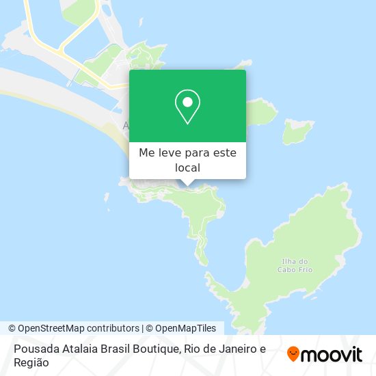 Pousada Atalaia Brasil Boutique mapa