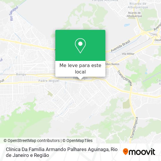 Clínica Da Família Armando Palhares Aguinaga mapa