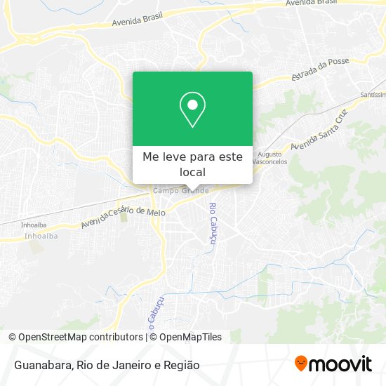 Guanabara mapa