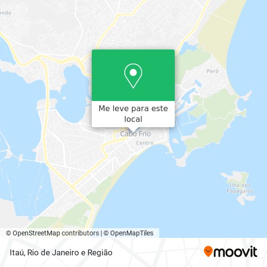 Itaú mapa