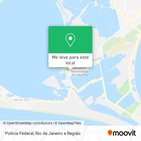 Polícia Federal mapa