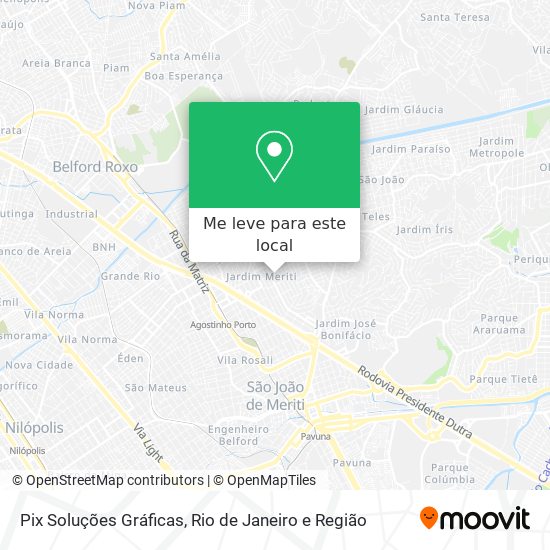 Pix Soluções Gráficas mapa