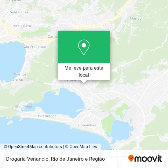 Drogaria Venancio mapa