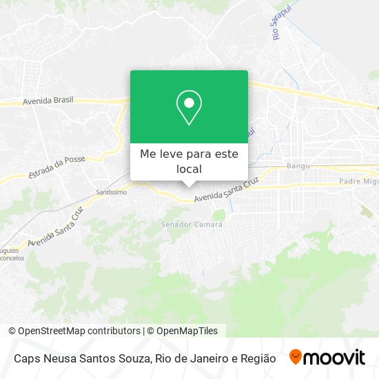 Caps Neusa Santos Souza mapa