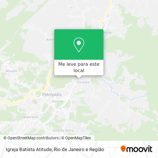 Igreja Batista Atitude mapa