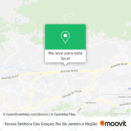 Nossa Senhora Das Graças mapa