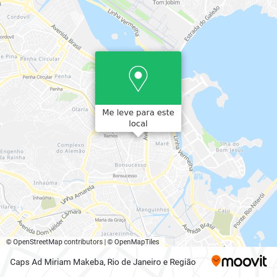 Caps Ad Miriam Makeba mapa