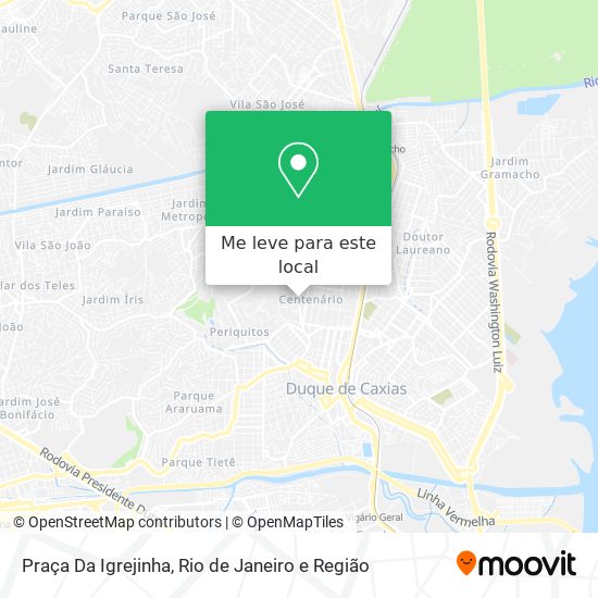 Praça Da Igrejinha mapa