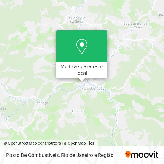 Posto De Combustiveis mapa