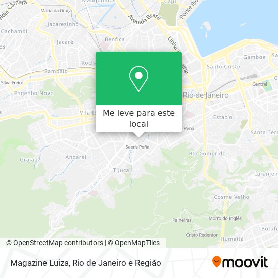 Magazine Luiza mapa