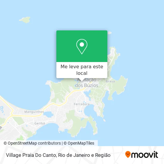 Village Praia Do Canto mapa